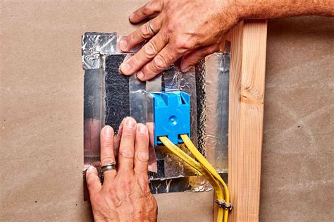 how to protect electrical box from insulation|installing insulation around electrical boxes.